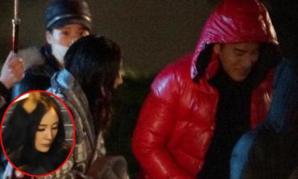 Dương Mịch được chồng hộ tống đi quay trước khi nghỉ dưỡng thai