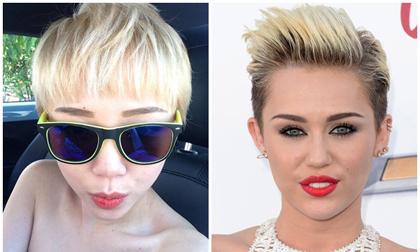 Tóc Tiên "nổi loạn" với diện mạo mới như Miley Cyrus