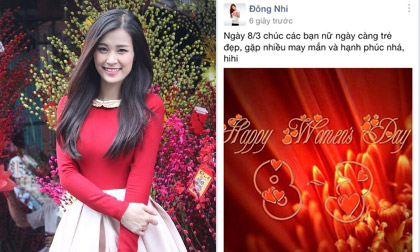 Những lời chúc ý nghĩa của sao Việt dành cho người thân nhân ngày 8.3