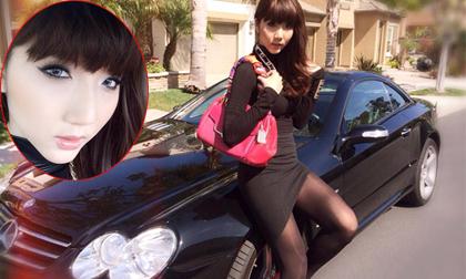 Ngọc Quyên được chồng chở đi ăn 8/3 bằng xe sang