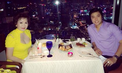 Bồ tỷ phú diện "cây vàng" rực đi ăn tối cùng Vũ Hoàng Việt