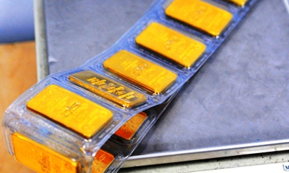 Giá vàng leo lên mức cao nhất 2 tuần