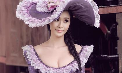 "Công nương" Lê Kiều Như khéo khoe vòng 1 gợi cảm