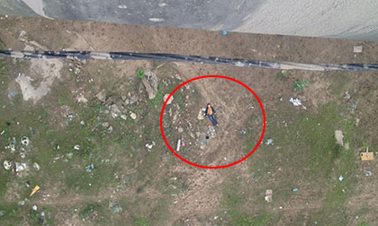 Thanh niên nhảy từ cầu Vĩnh Tuy xuống bãi cạn tự tử