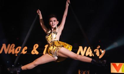 "Thót tim" với màn đu dây trên không như xiếc của Thu Thủy