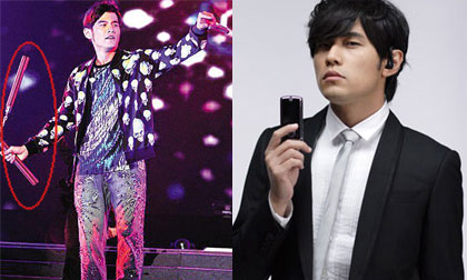 Châu Kiệt Luân bị tịch thu hành lý ở sân bay vì mang theo vũ khí