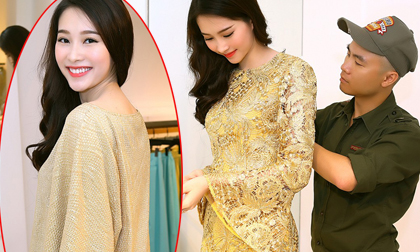 Hoa hậu Thu Thảo "tuyệt xinh" trong trang phục của Đỗ Mạnh Cường