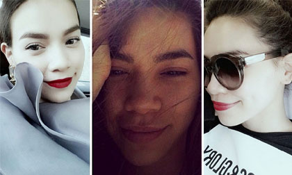 Hồ Ngọc Hà kém xinh khi để mặt mộc