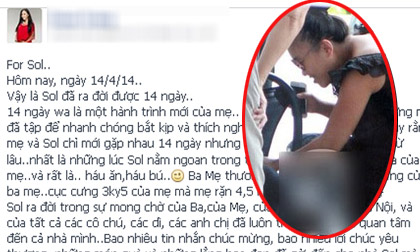 Bức thư xúc động của Đoan Trang gửi cho con gái