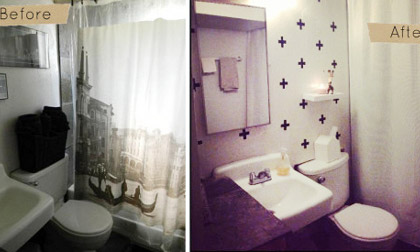 Cải tạo phòng tắm siêu nhanh với tiền… trăm ngàn