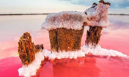 Những ao nước màu sắc rực rỡ