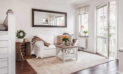 Căn hộ có giường ngủ nằm trong phòng khách mà vẫn riêng tư