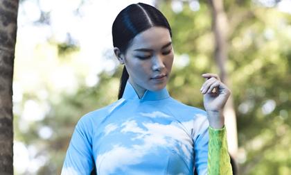 Hoa hậu Thùy Dung gây thương nhớ với áo dài