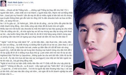 Minh Quân tiếp tục phanh phui bí mật của làng giải trí