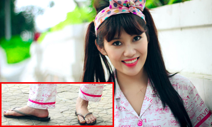 Milan Phạm diện áo ngủ đi dép tông lượn phố trong "Phở 10"