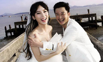 Ảnh cưới long lanh của tài tử Ngô Kinh