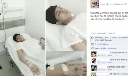 Noo Phước Thịnh bất ngờ kiệt sức phải nhập Viện