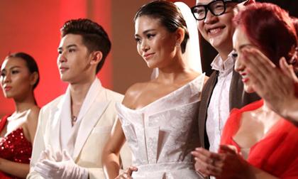 Mâu Thanh Thủy tự tin catwalk sau tai nạn nghiêm trọng