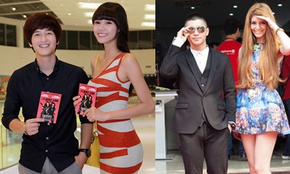 Khi đấng mày râu “nấm lùn” bên hot girl Việt