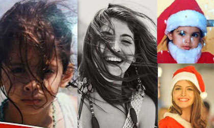 Thích thú với loạt hình thơ ấu - hiện tại siêu đẹp của Andrea 