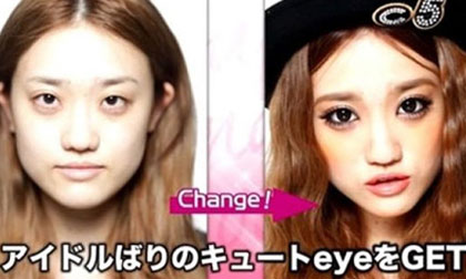 "Ngã ngửa" trước ma thuật make up "vịt hóa thiên nga" của thiếu nữ Nhật