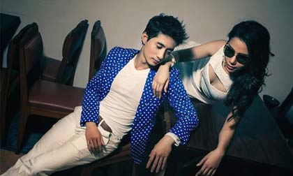 Khánh Phương khỏe vẻ quyến rũ bên Quốc Trầm