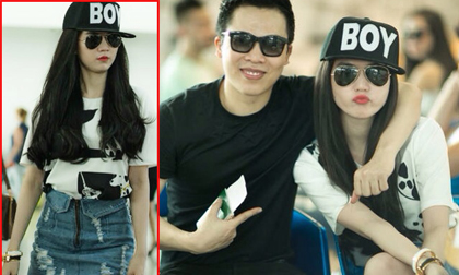 Ngọc Trinh diện style cá tính cùng chân dài Venus sang Thái Lan