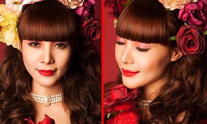 Hot girl Đinh Ngọc Hà đẹp quyến rũ với trang phục tự thiết kế