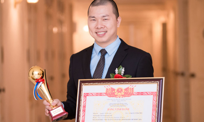 Diễn viên Hải Anh vinh dự nhận giải thưởng Nhà quản lý xuất sắc