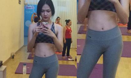 Hương Giang mặc quần bó nhạy cảm, lộ thân hình thẳng đuột