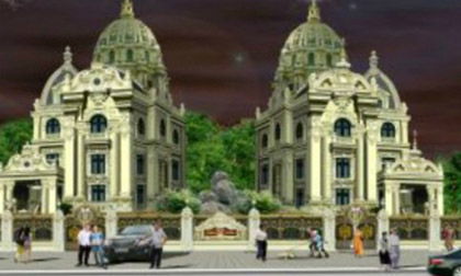Lâu đài sinh đôi cực độc của đại gia Ninh Bình