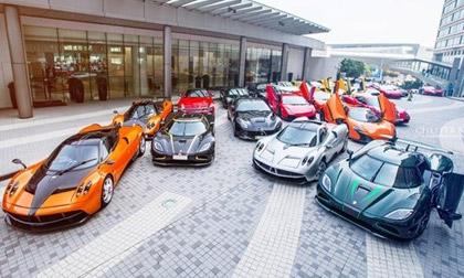 Dàn siêu xe tuyệt đẹp tụ họp tại Hong Kong