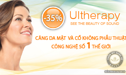 Khuyến mại cực sốc dịch vụ trẻ hóa da, nâng cơ Ultherapy 