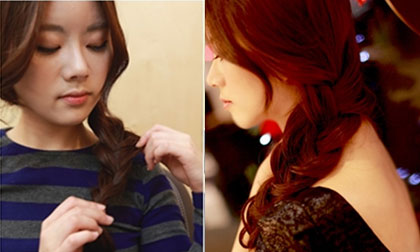 Cách làm tóc bện đẹp lung linh như sao Hàn
