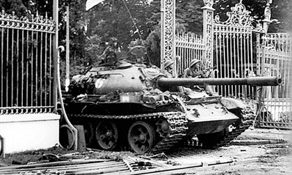 Khoảnh khắc lịch sử trong ngày giải phóng Sài Gòn 1975