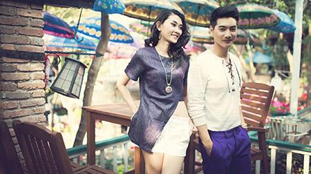 Lãng mạn mùa hè cùng trang phục đôi đi biển