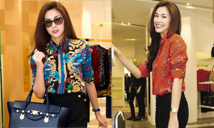 BST áo sơ mi hoành tráng của Hà Tăng