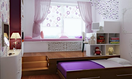 4 ý tưởng tuyệt vời để phòng ngủ dù nhỏ vẫn tiện ích