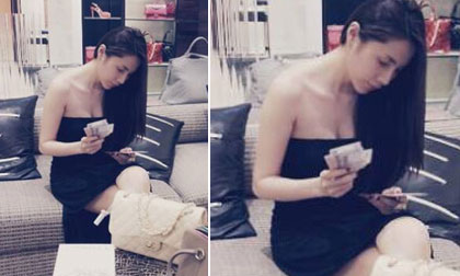  Thủy Tiên bị chê khoe khoang khi đăng ảnh ngồi đếm tiền