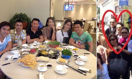 'Tóm gọn' Bằng Kiều hẹn hò ăn trưa với Dương Mỹ Linh