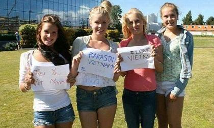 Giới trẻ thế giới ủng hộ Việt Nam, phản đối Trung Quốc