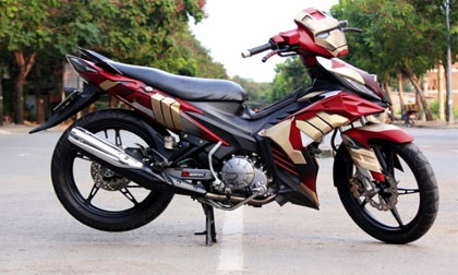 Độc đáo Yamaha Exciter độ phong cách 'Iron Man'