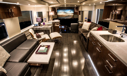 'Nhà di động' siêu sang trị giá hàng triệu USD