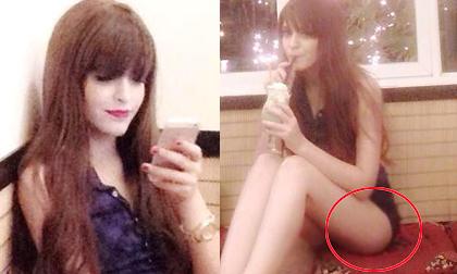 Andrea mặc quần ngắn hơn 5cm đi cafe bệt