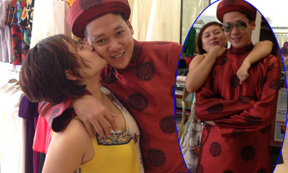 Khánh Linh cùng bạn trai bí mật đi chọn quần áo cưới