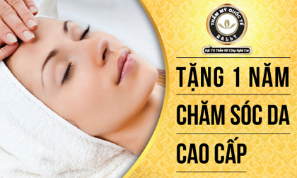 Miễn phí 1 năm chăm sóc da cao cấp tại Bally 