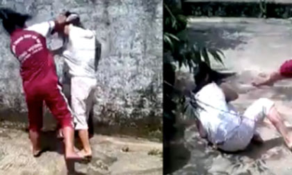 Nữ sinh đánh bạn dã man vì mâu thuẫn trên Facebook