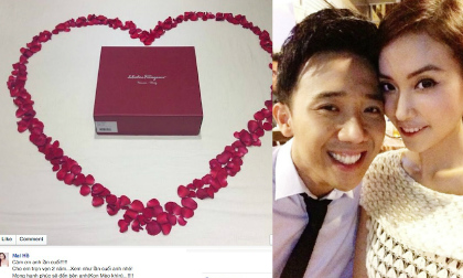 Mai Hồ khoe món quà kết thúc tình yêu với Trấn Thành