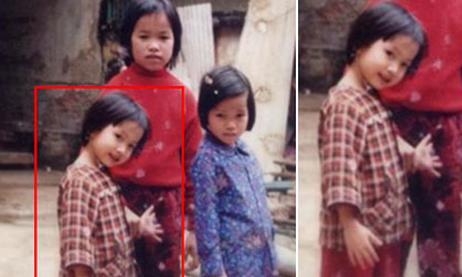  Vân Hugo khoe ảnh thời thơ ấu điệu đà