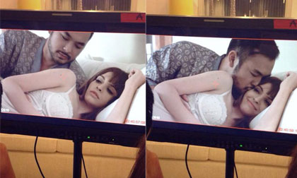 Andrea lộ ảnh mùi mẫn trong cảnh phim "Để Hội tính"